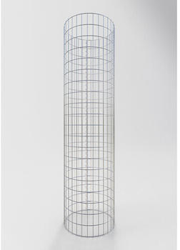 Gabiona Gabionensäule rund Ø 52 x 200 cm Maschenweite 5 x 10 cm