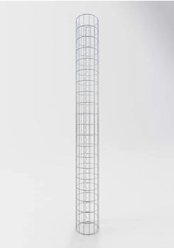 Gabiona Gabionensäule rund Ø 22 x 200 cm Maschenweite 5 x 10 cm