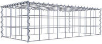 Gabiona Anbau-Gabione Typ3 Steinkorb 100 x 30 x 50 cm Maschenweite 10 x 10 cm