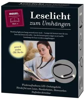 moses. Verlag classic_x Leselicht zum Umhängen (083414)