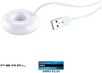 Pearl Agency USB-Mini-Luftbefeuchter & Aroma Diffuser mit Ultraschall-Vernebler