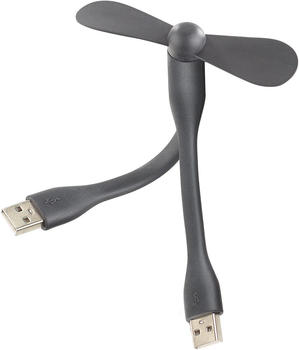 Callstel Flexibler USB-Ventilator für PC, Notebook, Laptop, Powerbank uvm.