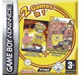 2 Games in 1 - SpongeBob: Schlacht um Bikini Bottom + Jimmy Neutron (GBA)