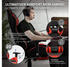 ML-Design Gaming Stuhl mit Fußstütze schwarz/rot