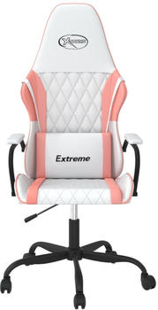 vidaXL Gaming-Stuhl (3143775-3143786) wei&szlig;/rosa (3143784)
