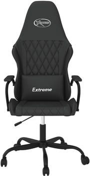 vidaXL Gaming-Stuhl mit Massagefunktion (345533-345544) schwarz (345541)