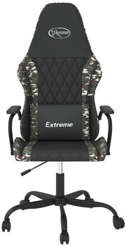 vidaXL Gaming-Stuhl (3143775-3143786) schwarz/tarnfarben (3143786)
