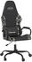 vidaXL Gaming-Stuhl mit Massagefunktion (345533-345544) schwarz/tarnfarben (345544)