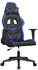 vidaXL Gaming-Stuhl mit Massagefunktion Kunstleder (345423-345433)