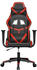 vidaXL Gaming-Stuhl mit Massagefunktion Kunstleder (345423-345433)