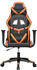 vidaXL Gaming-Stuhl mit Massagefunktion Kunstleder (345423-345433)