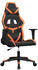 vidaXL Gaming-Stuhl mit Massagefunktion Kunstleder (345423-345433)