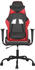 vidaXL Gaming-Stuhl mit Massagefunktion Kunstleder (345399-345410)