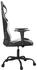 vidaXL Gaming-Stuhl mit Massagefunktion Kunstleder (345399-345410) schwarz/weiß (345404)