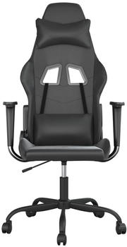 vidaXL Gaming-Stuhl Kunstleder (3143641-3143652) schwarz (3143649)
