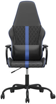 vidaXL Gaming-Stuhl Kunstleder (3143787-3143797) schwarz/blau (3143787)