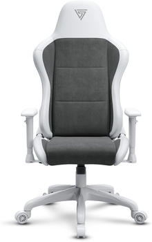 SENSE7 Spellcaster FUKU Eco-Leder & Alcantara wei&szlig;/grau