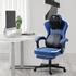 Vigosit Gaming Stuhl mit beheizter Massage Lendenwirbelstütze, Ergonomischer Gaming Computer Stuhl mit Taschenfederkissen und Fußstütze, Recliner High Back PC Stuhl für Erwachsene