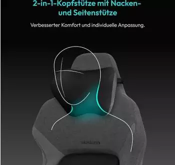 ThunderX3 CORE Smart Mesh Black – Individuelle Anpassung für jede Körperform