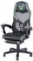 CASAVANTI Minecraft Gamingstuhl Grau Kunststoff, Textil