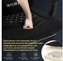 Woltu Gaming Stuhl mit Massagefunktion Taschenfederkissen ergonomisch Netzstoff