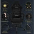 Woltu Gaming Stuhl mit Massagefunktion Taschenfederkissen ergonomisch Netzstoff
