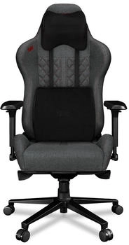 YUMISU 2050 Stoff dunkelgrau/rot