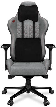 YUMISU 2050 Stoff hellgrau/rot