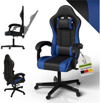 Juskys HyperSeat schwarz/blau