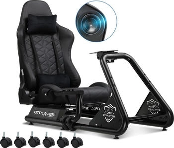 GTPlayer Gaming Stuhl Simulator Cockpit schwarz