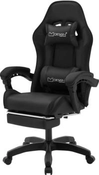 ML-Design Gaming Stuhl PU-Leder schwarz