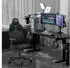ThunderX3 SOLO 360 Ergonomischer Gaming-Stuhl Racer, blau, Gaming Stuhl, Blau