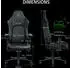 Razer Iskur V2 NewGen schwarz/grün