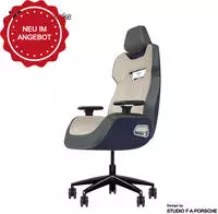 Thermaltake ARGENT E700 Future Dusk with Slate Gray Crayon Real Leather Chair