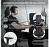 ML-Design Gaming Stuhl mit Stoffbezug grau