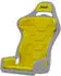 Sabelt SRS-1 Sitzpolster-Set Racing Yellow