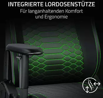 Razer Iskur V2 NewGen Quartz – Razer Iskur V2 NewGen Quartz – 4D-Armlehnen treffen auf 152° Neigung