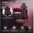 ML-Design Gaming Stuhl mit Stoffbezug rot