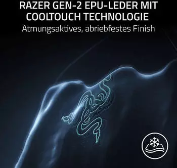 Razer Iskur V2 X NewGen schwarz/grün – Razer Iskur V2 X NewGen – Racing-Design trifft Gaming-Ergonomie