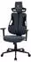ML-Design Gaming Stuhl mit Stoffbezug blau