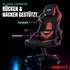 Onbest Gaming Stuhl rot