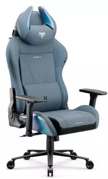 Diablo Chairs X-Horn 2.0 Normal Size Rainbow Blue