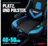 Onbest Gaming Stuhl blau