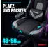 Onbest Gaming Stuhl grau
