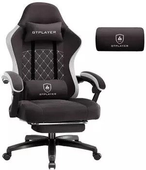 GTPlayer GTA80 Stoff grau