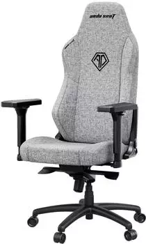 Anda Seat Phantom 3 Gaming-Stuhl XL, Leinenstoff, grau (AD18XL-52-G-F)