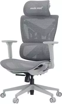 Anda Seat X-Air Mega Gaming-Stuhl Mesh XL, grau (AD-WY-01-GGF)