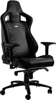 Noblechairs Epic schwarz-gold – Noblechairs Epic schwarz-gold für erstklassigen Sitzkomfort im Gaming-Alltag