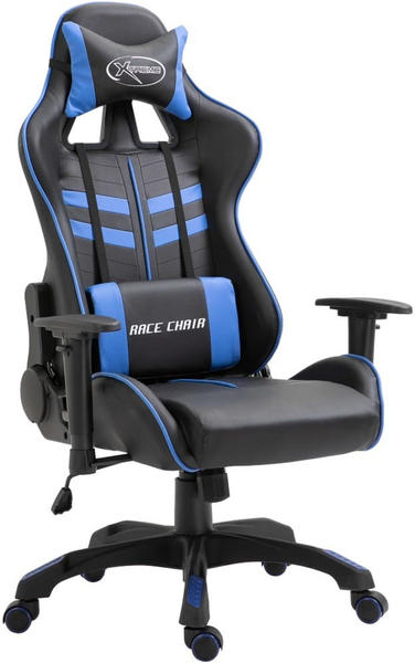 vidaXL Gaming Chair PU Blue (20192)