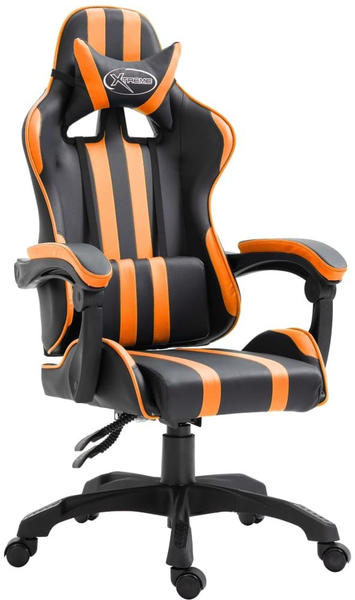 vidaXL Gaming-Stuhl orange Kunstleder (20214)